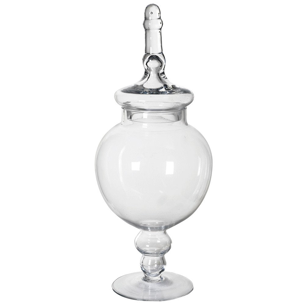 Oval Glass Bonbon Jar