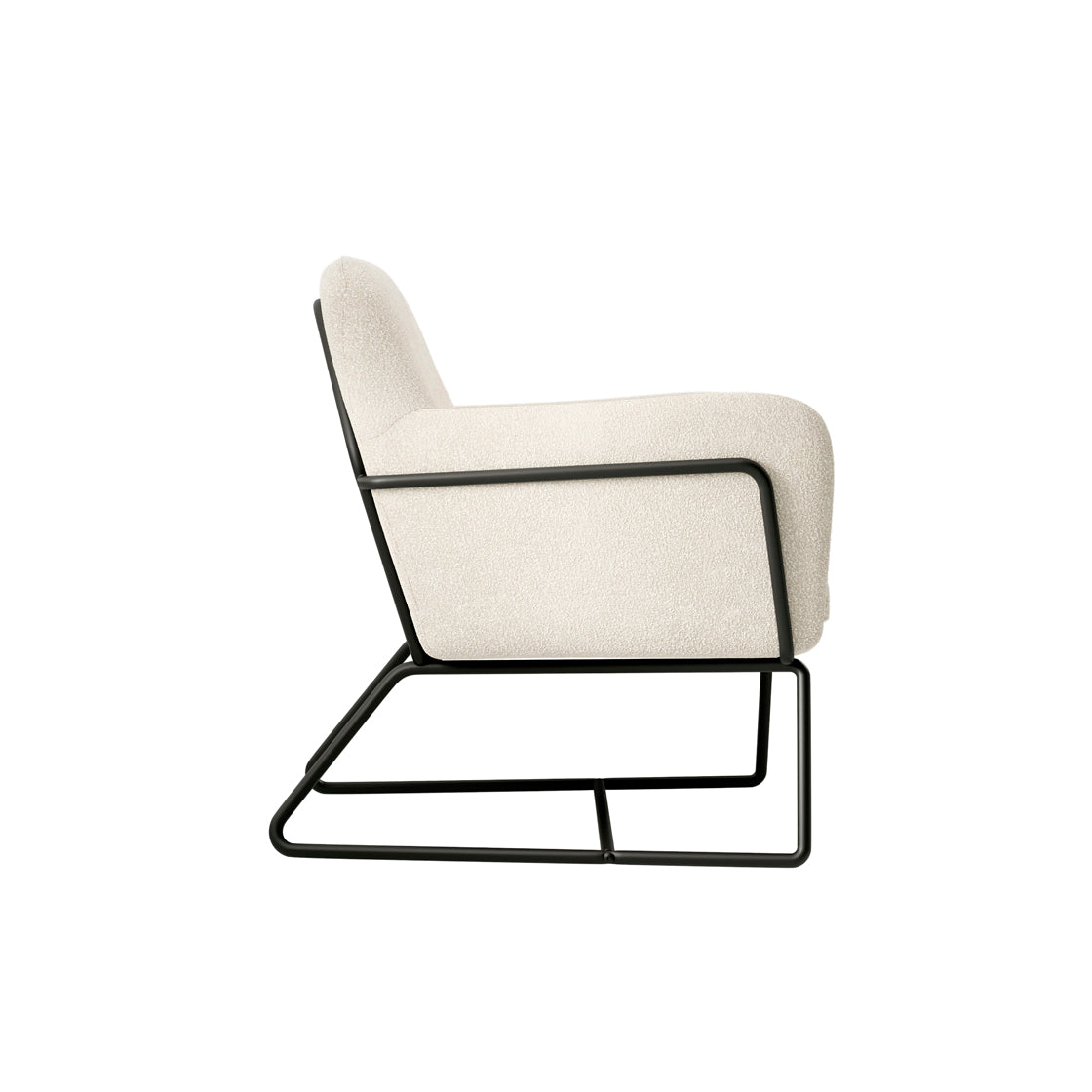 Ivory Boucle Charlene Chair