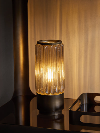 Eleanor Glass Table Uplighter Large