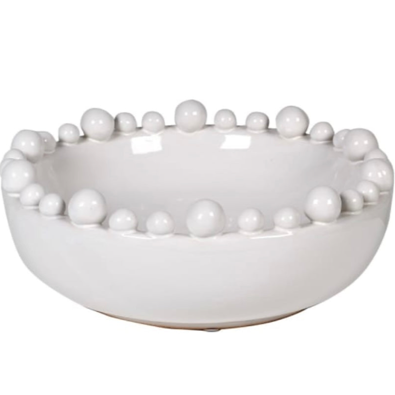 Off White Bobble Bowl