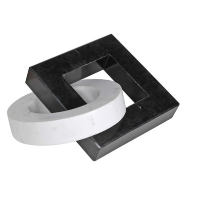 Interlocking Marble Shapes Decoration