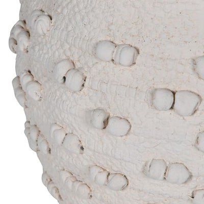 Cream Detailed Vase