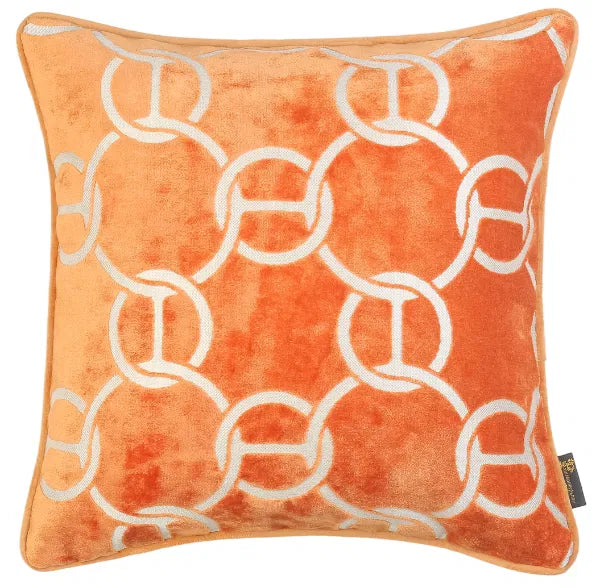 Paul Moneypenny Hookup Orange Cushion