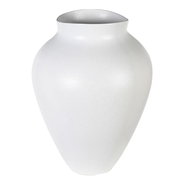 Matt White Vase