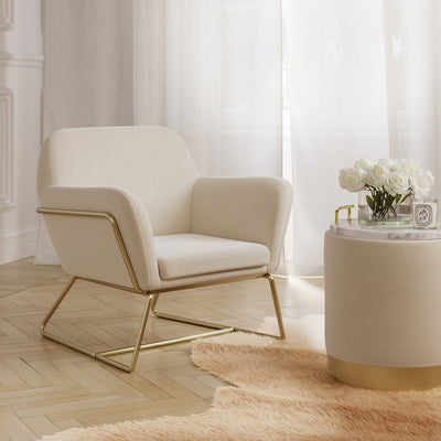 Cream Charlene Chair