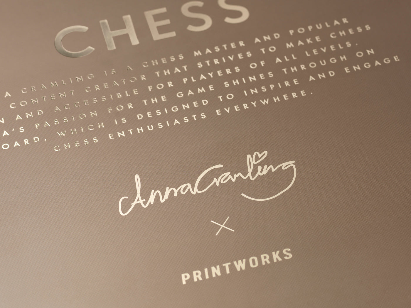 Chess, Anna Cramling Edition