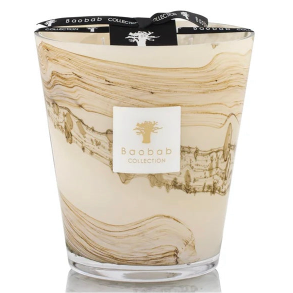 BAOBAB SCENTED CANDLE SAND SILOLI 16cm