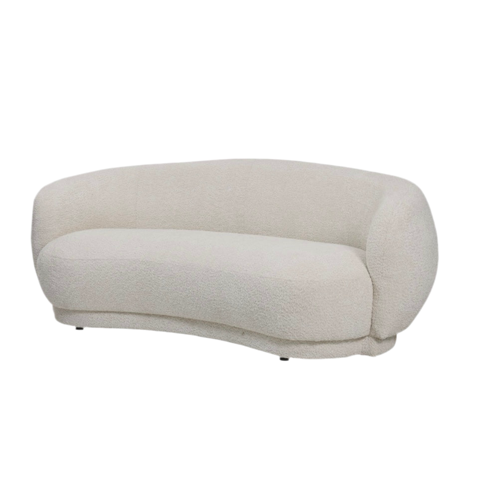 Waverley Curved Mini Sofa Cream