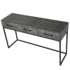 Shagreen 3 Drawer Console Table