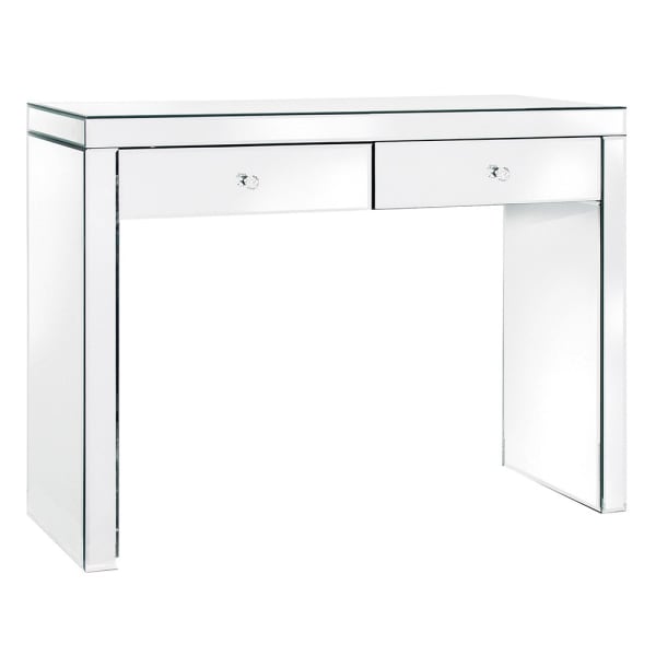 Mirrored 2 Drawer Dressing Table