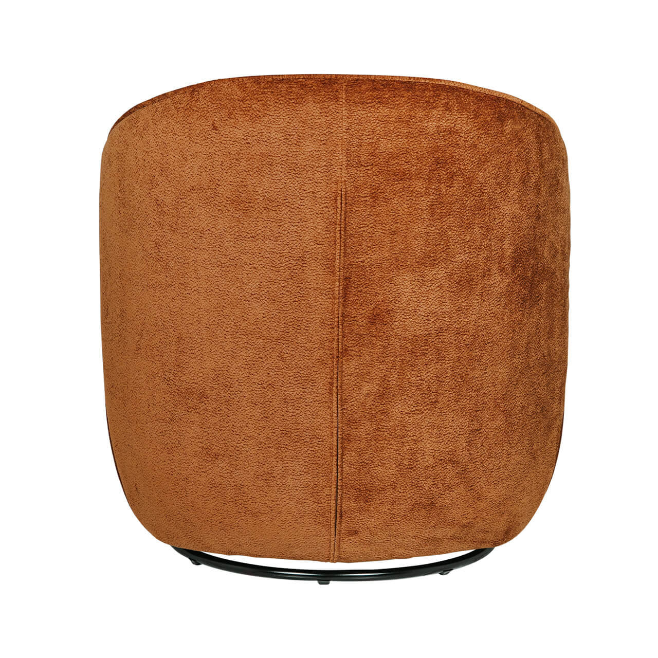 Edith Swivel Chair Rust