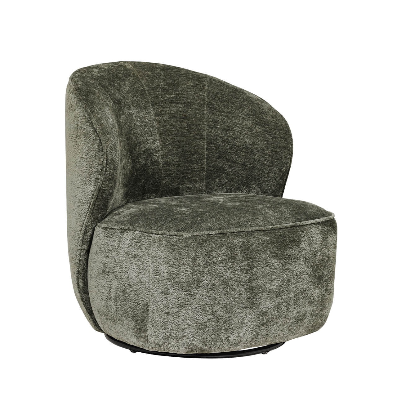 Edith Swivel Chair Green