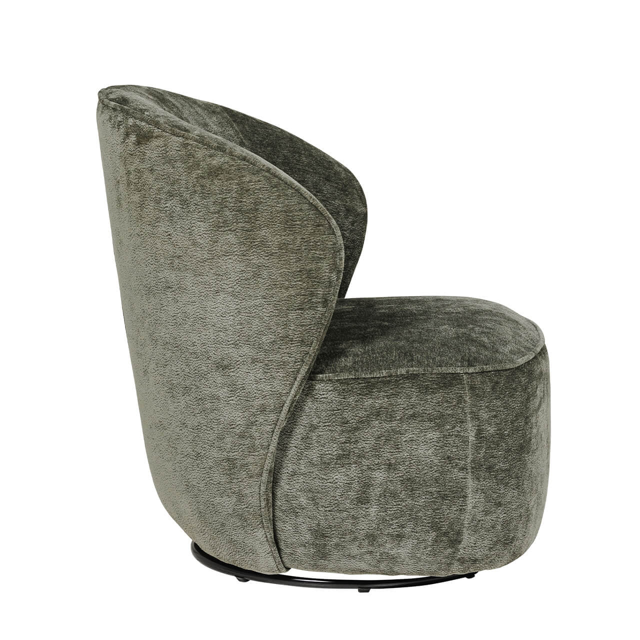 Edith Swivel Chair Green