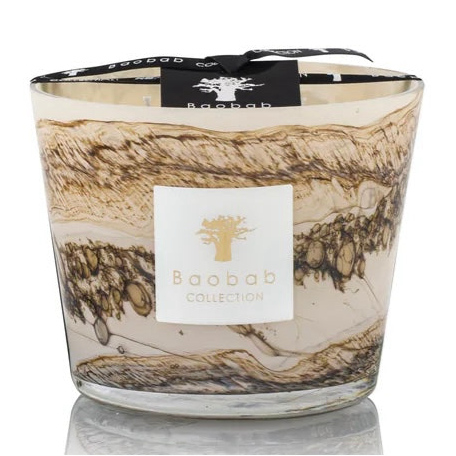 BAOBAB SCENTED CANDLE SAND SILOLI 10cm