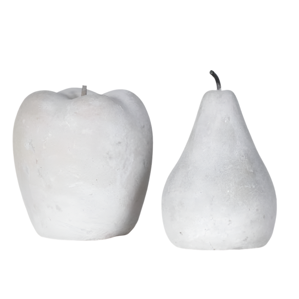 Apple & Pear Cement Decoration