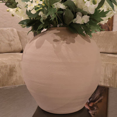 Textured Almond Vase
