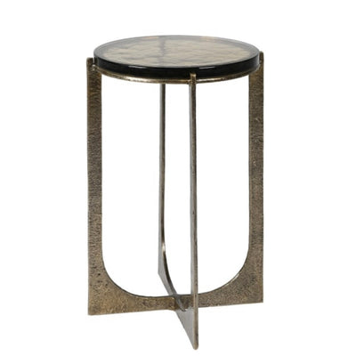 Golden Cross Side Table