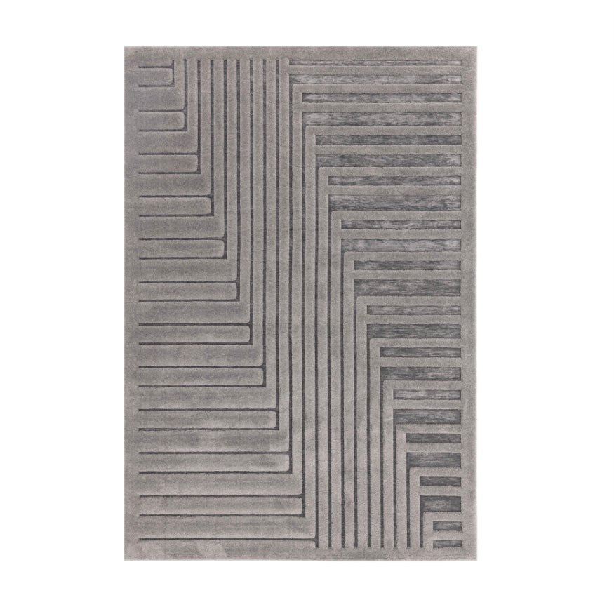 Charcoal Valle Connection Rug