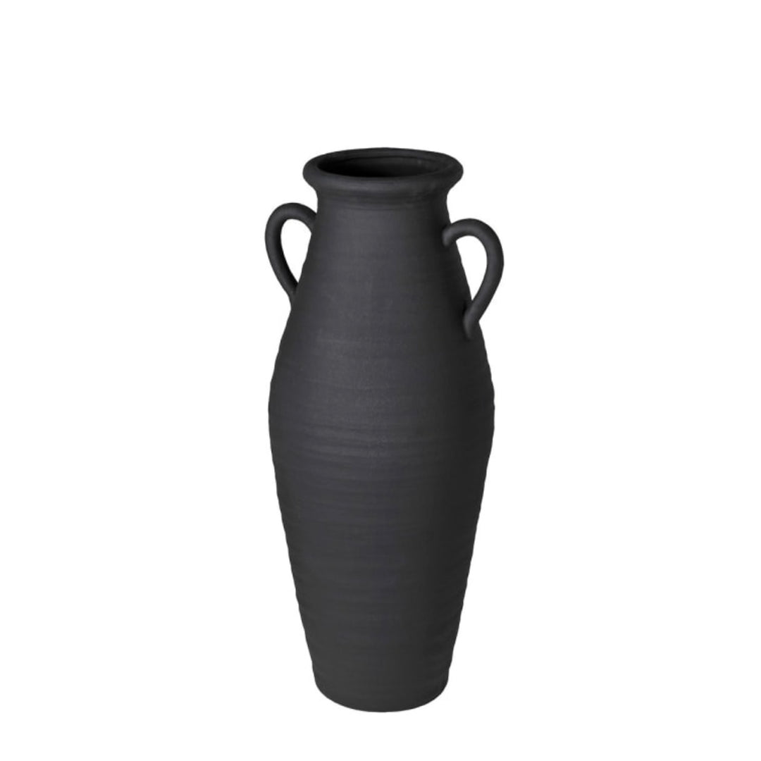 Black Urn Vase Large – Tides Home