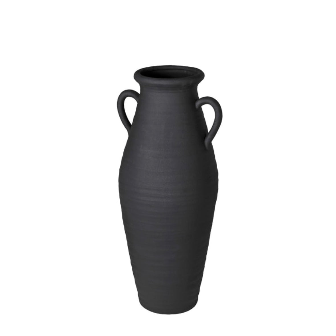 Black Urn Vase Large