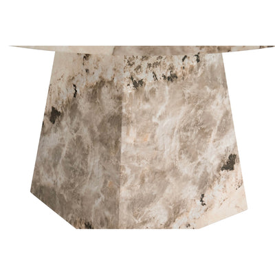 Artemis Round Dining Table Mottled Mocha