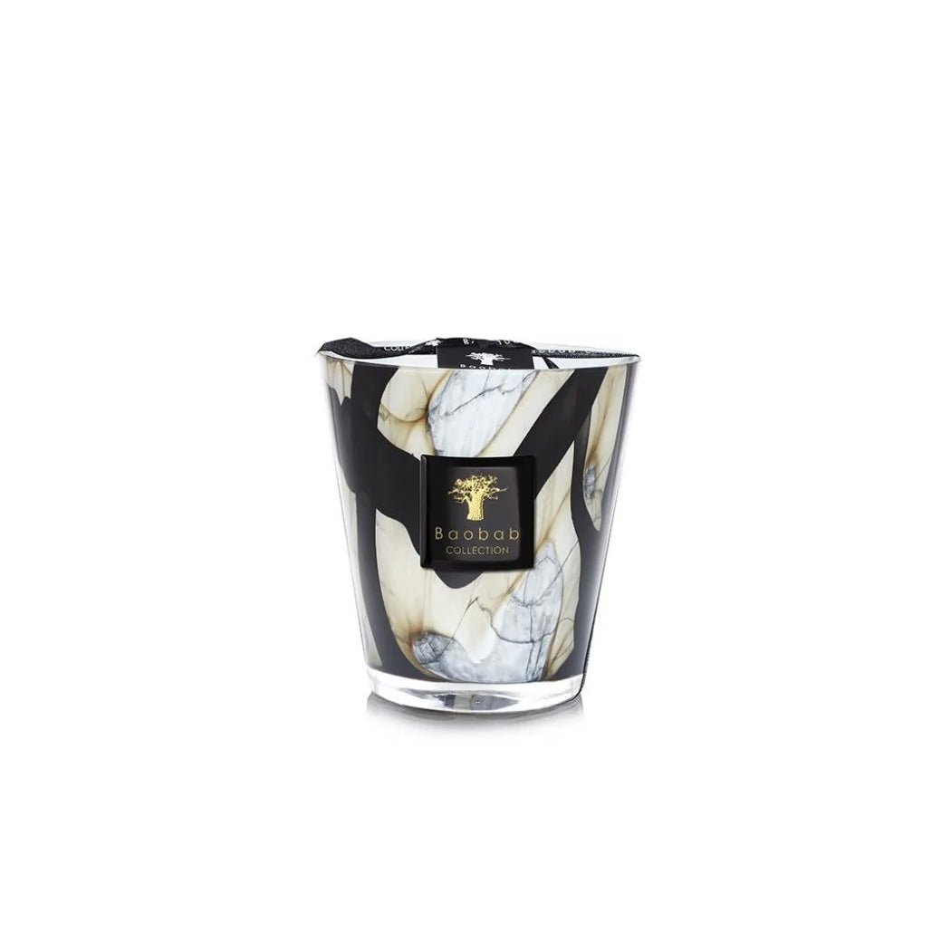BAOBAB SCENTED CANDLE STONES MARBLE 24cm