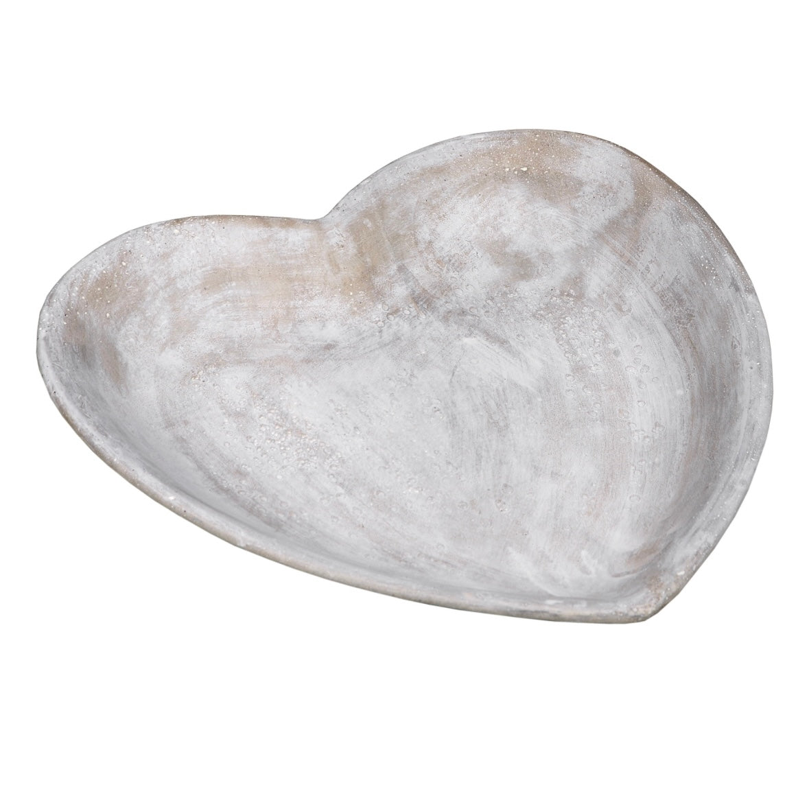 Large Stone Heart Dish
