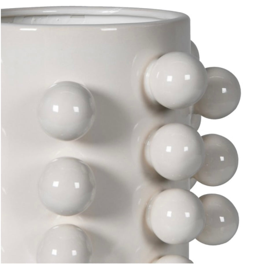 Bobble Vase- White