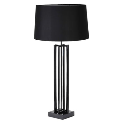 Black Cage Large Table Lamp