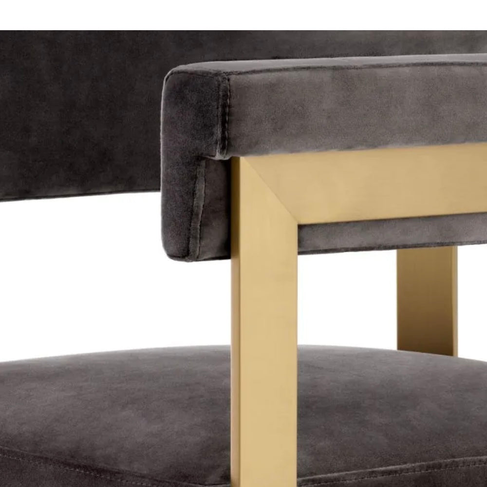 EICHHOLTZ Bar Stool Clubhouse-Grey