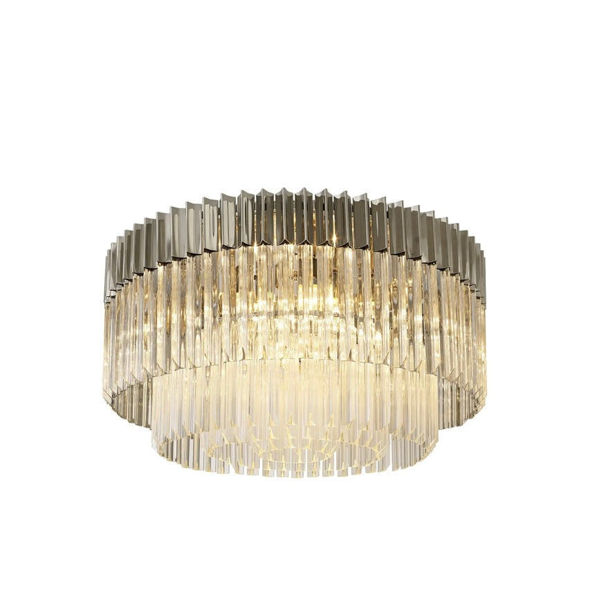 Polished Nickel Kiera Flush Light