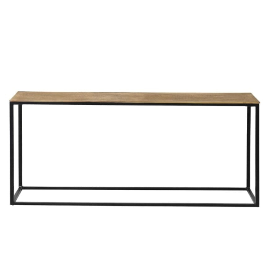 Brass Low Sofa Divider Table