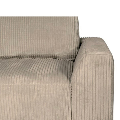 Chunky Corduroy Corner Sofa