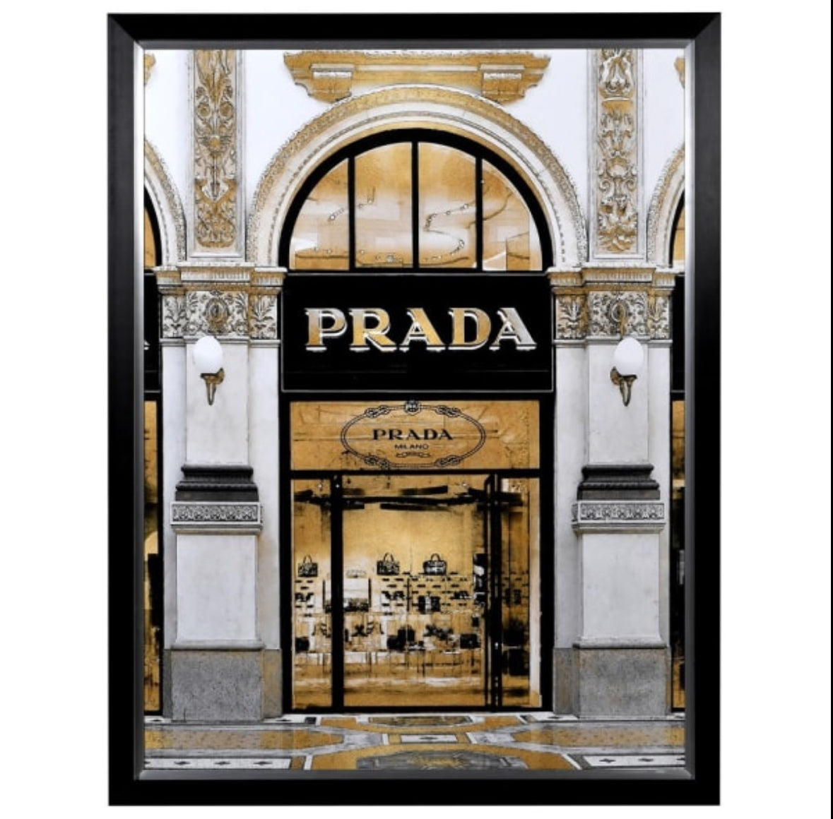 Prada Large Store Front Picture