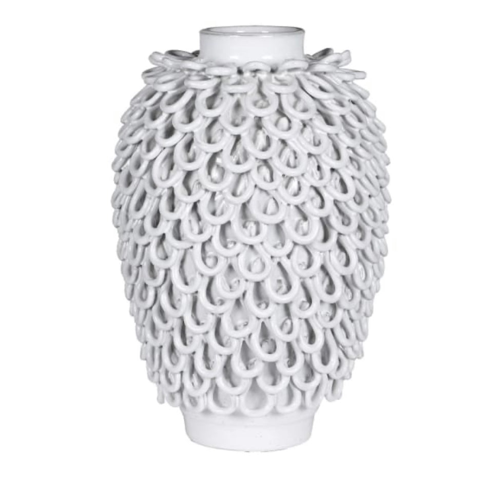 Handmade Ring Link Vase