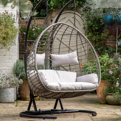 Alexandra Outdoor 2 Seater Hanging Egg Chair