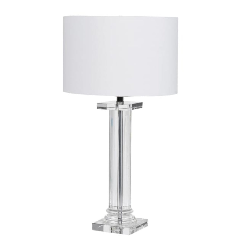 Clearance Glass Table Lamp