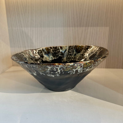 Black Glazed Bowl
