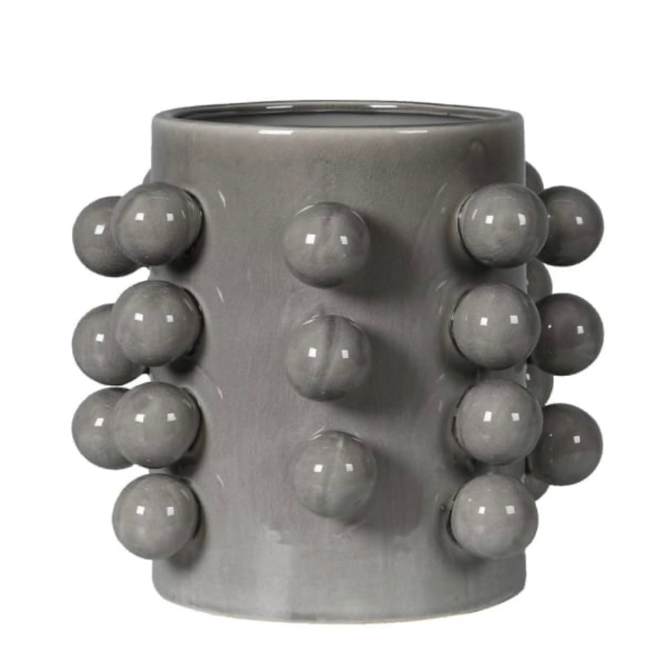 Bobble Vase- Grey