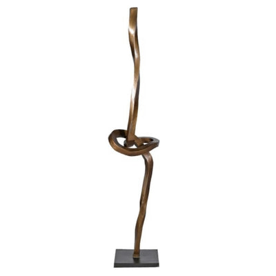 Ant Brass Knot Sculpture