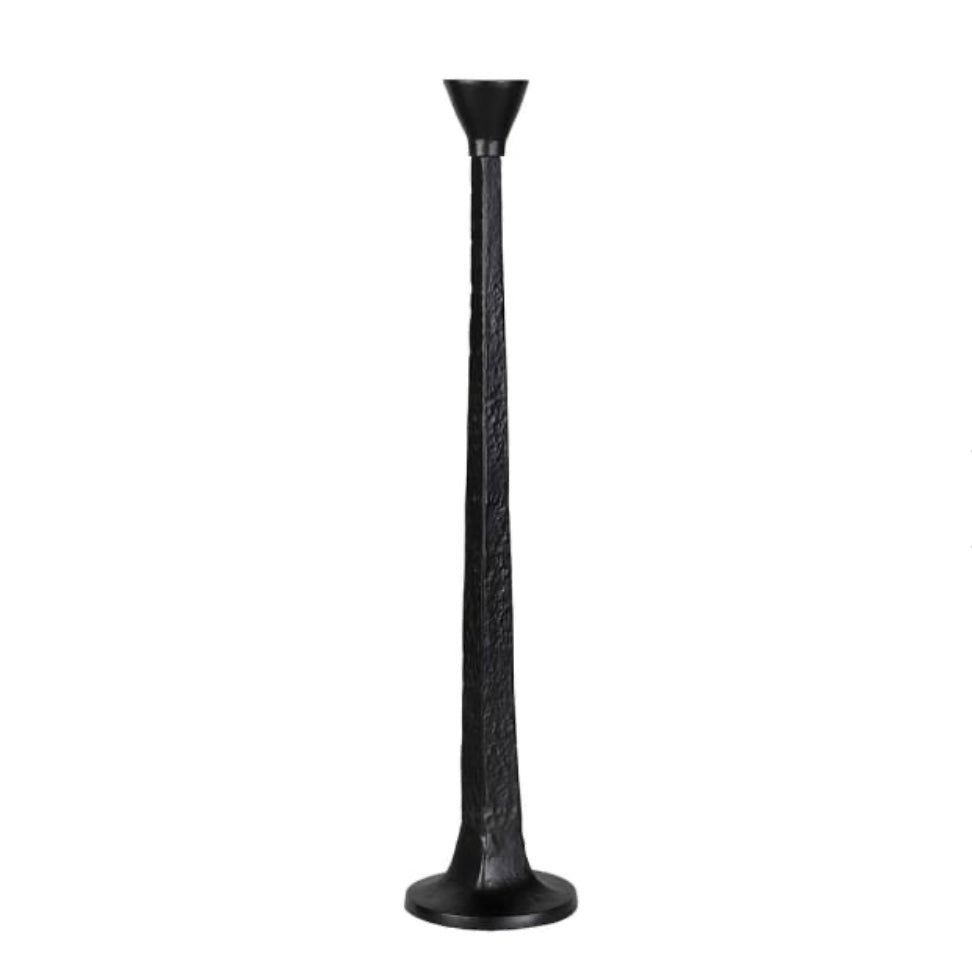 Large Rustic Candlestick Holder