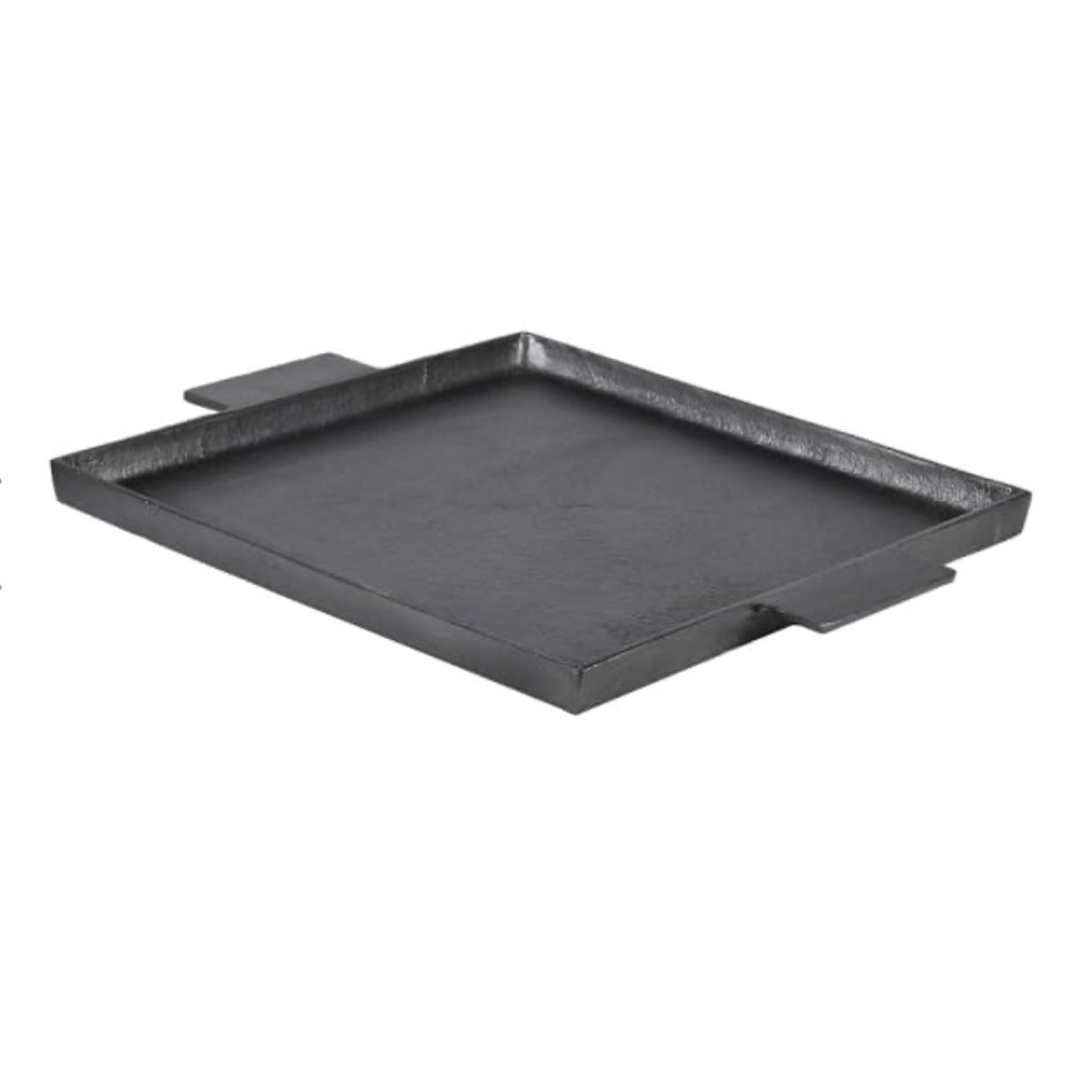 Gunmetal Square Tray
