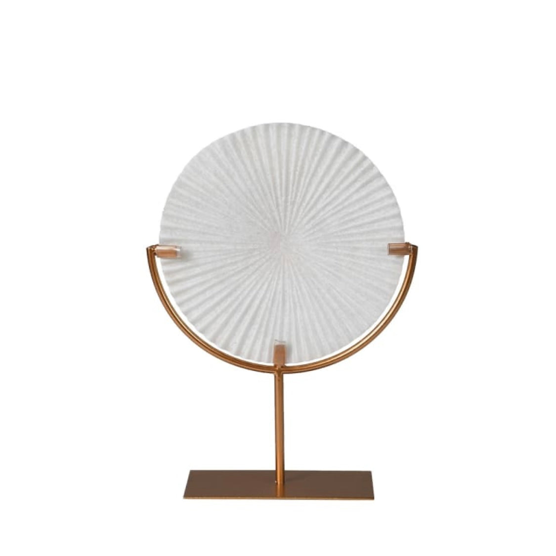 Ribbed Disc On Stand