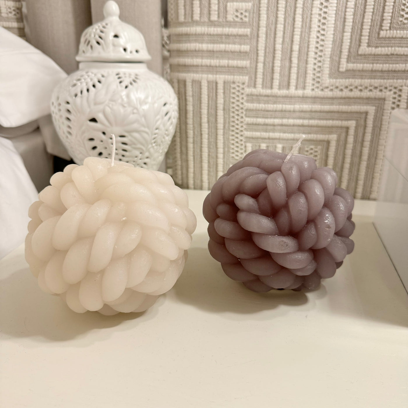 Rope Ball Candle