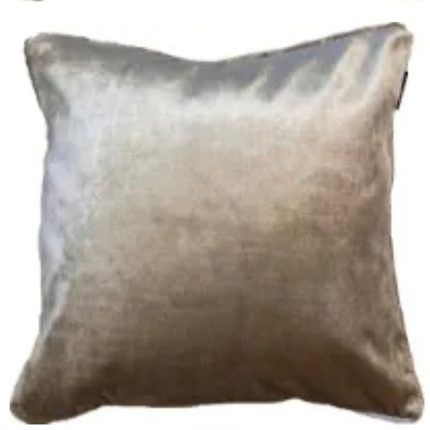 Double Sided Velvet Sage/Gold Cushion