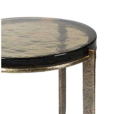 Golden Cross Side Table