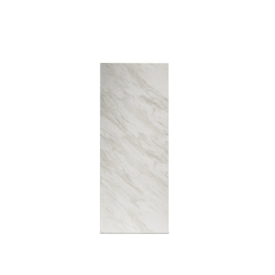 White Marble Effect Large Pedestal