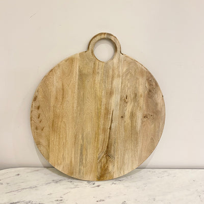 Ring Handle Wooden Board