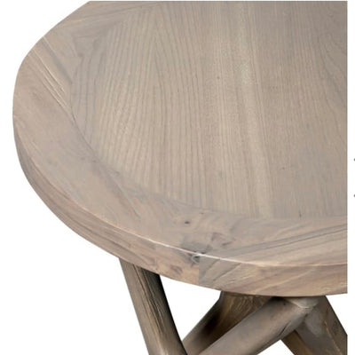 Recycled Elm Lamp Table