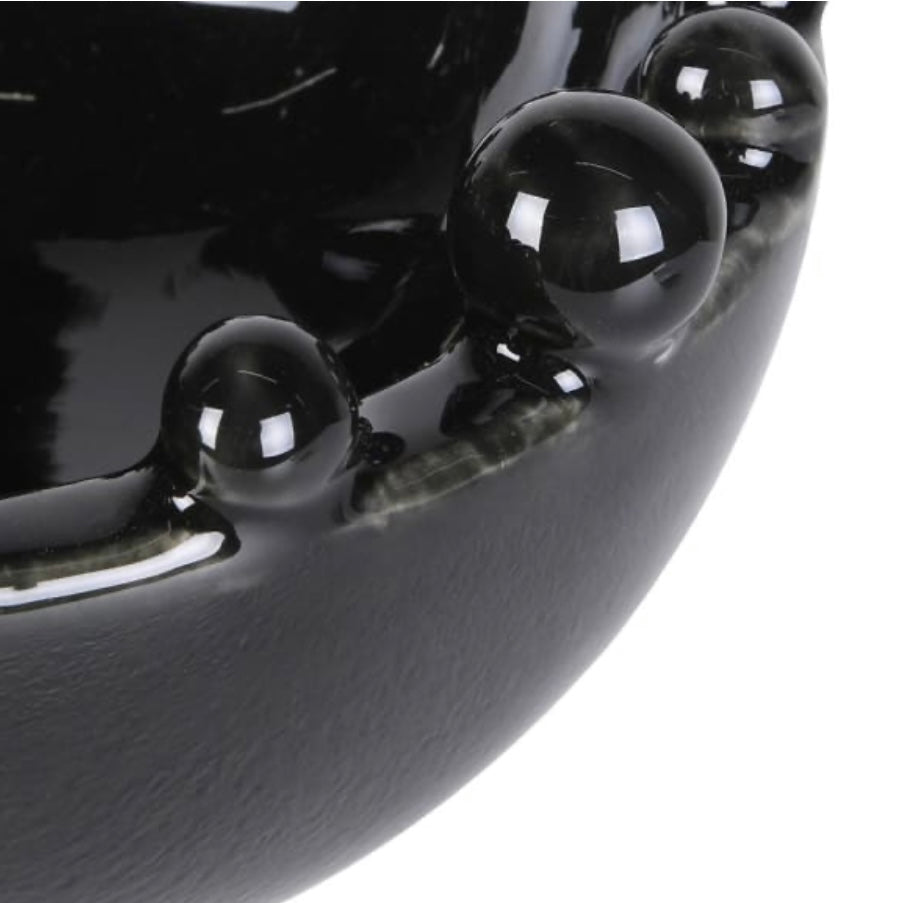 Mini Black Trinket Bobble Bowl